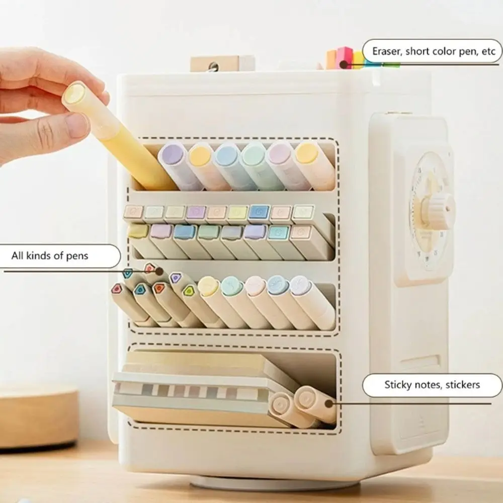 Мастеринг, управление временем, хорошая привычка, перфорированная карта, удобный вращающийся держатель для карандашей, доска для ежедневного планирования заданий, управление заданием