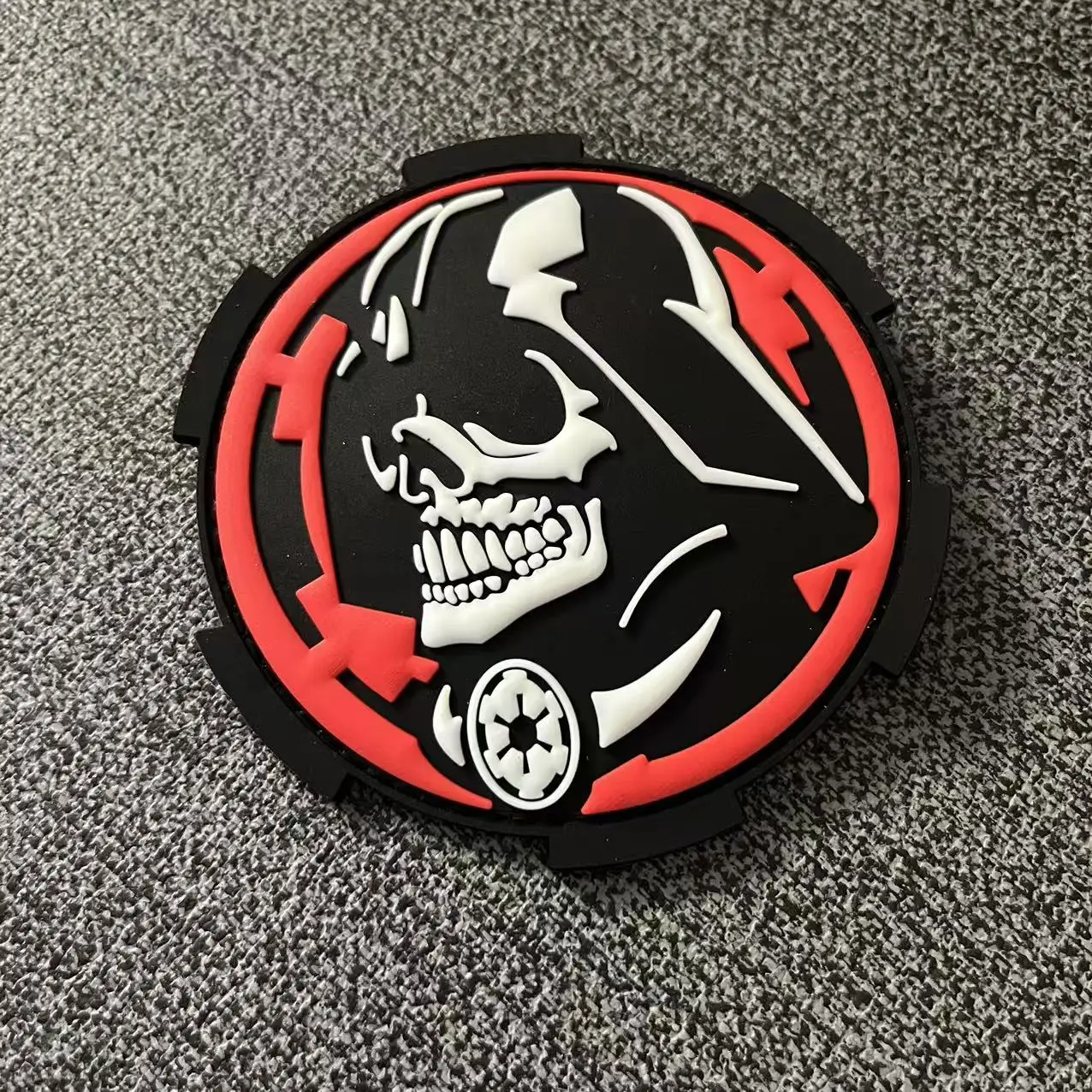 كوكب جيدي طلب ماندالور باونتي هنتر بوبا فيت شعار شارة مطرزة مع رقع هوك وحلقة للملابس #4