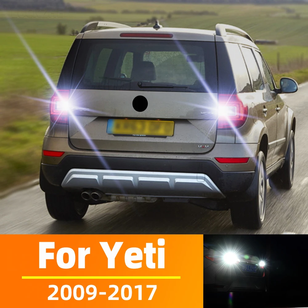 

2 шт., задние фонари для Skoda Yeti, аксессуары 2009, 2010, 2011, 2012, 2013, 2014, 2015, 2016, 2017, резервная лампа