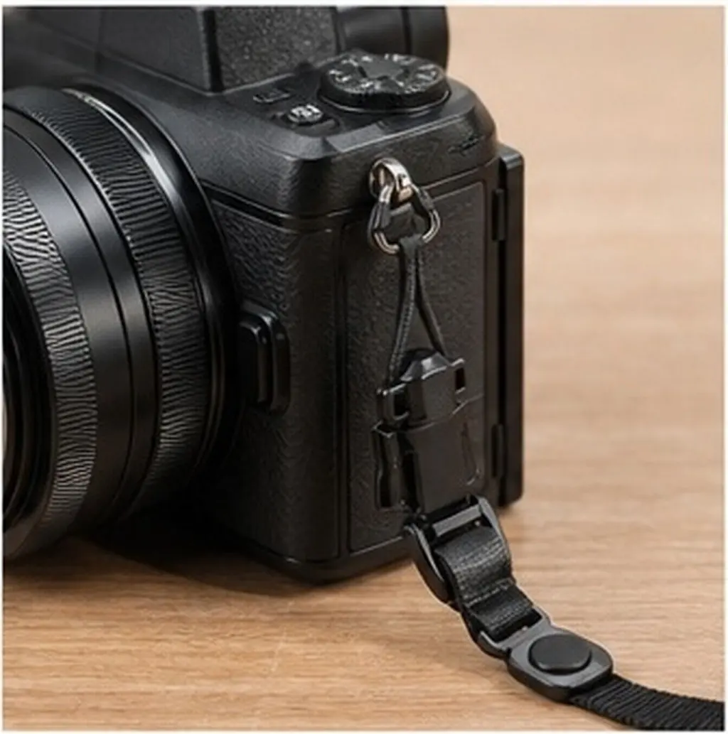 4Pcs Camera Strap Buckle Connector Quick Release Loop Converter for Dslr Mirrorless Camera Black Strap Clips Buckle