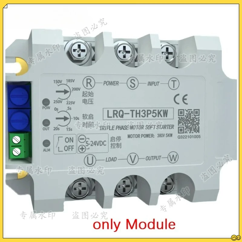 3 المرحلة المحرك لينة كاتب على الانترنت وحدة البداية البطيئة الحالة الصلبة التتابع الضغط ووحدة تحكم تنحى 5KW8KW15KW22KW #1
