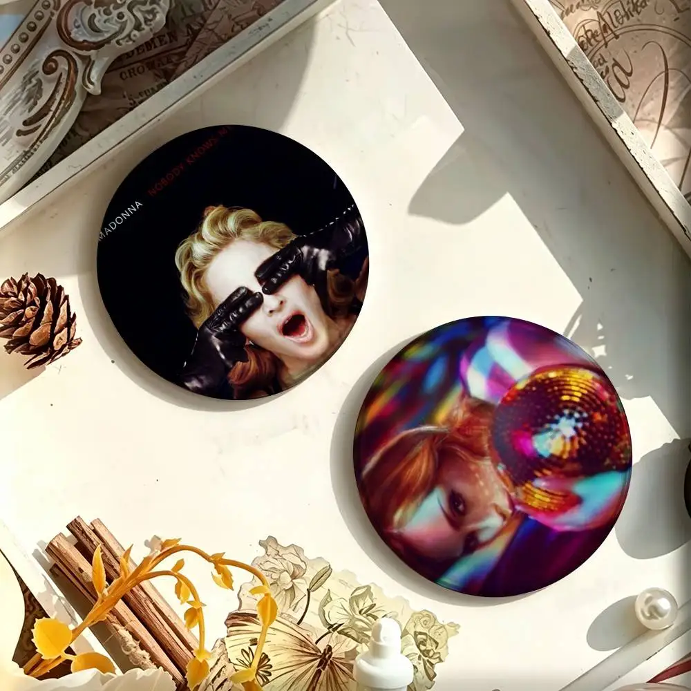 M-Madonna Confessions I Feel So Free  25mm 32mm 44mm 58mm Anime Badges Brooches DIY Pins Decorations Birthday Gifts