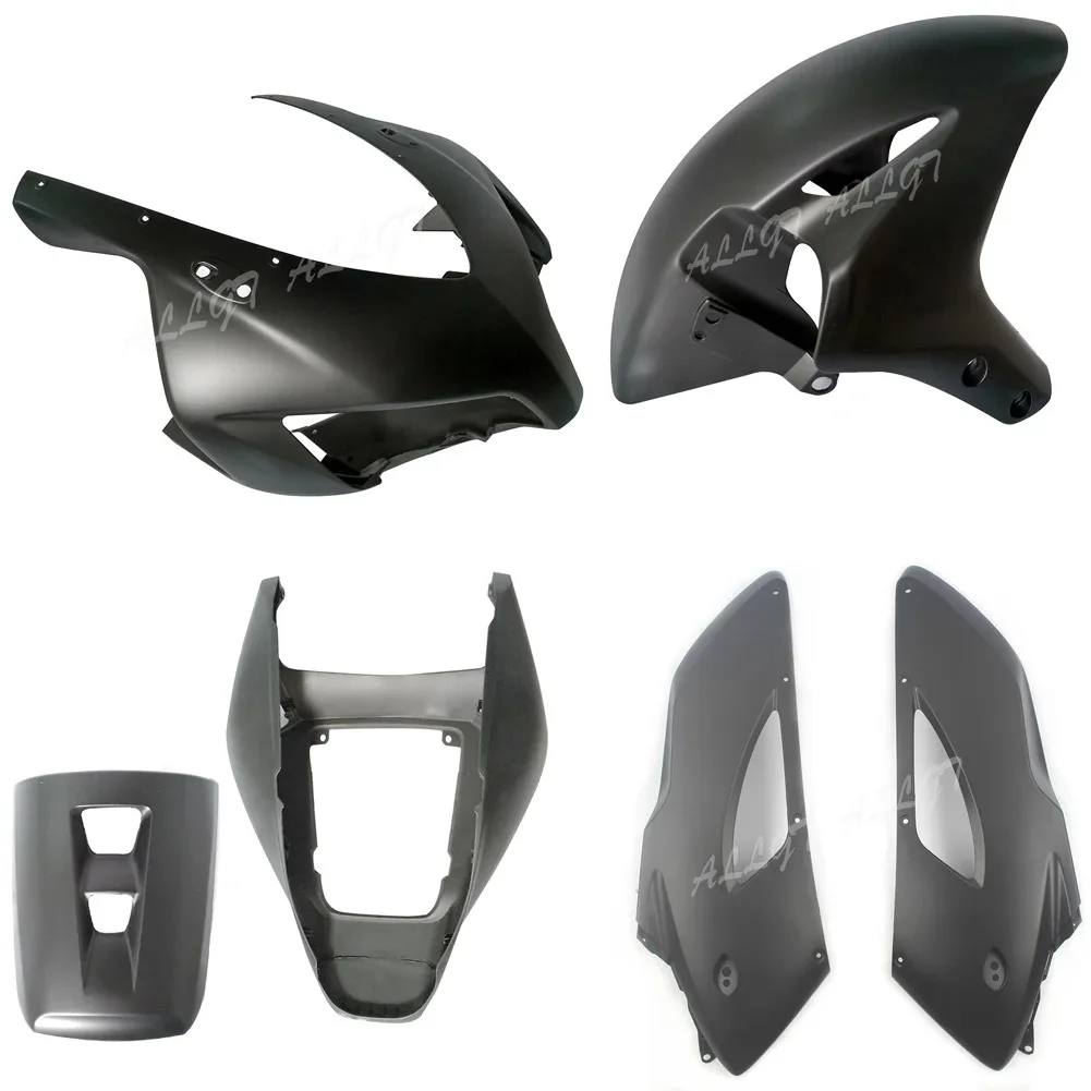 

Front Cowl Upper & Lower Side Fairing ABS Plastic Cover Fit for Honda CBR1000RR 2004 2005 Matt black RearTail Front Fender