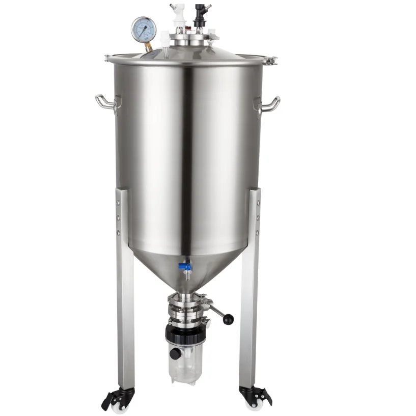 Jus de vin de réservoir d' Inox de fermenteur de pression d'équipement de fermentation de bière de 35L