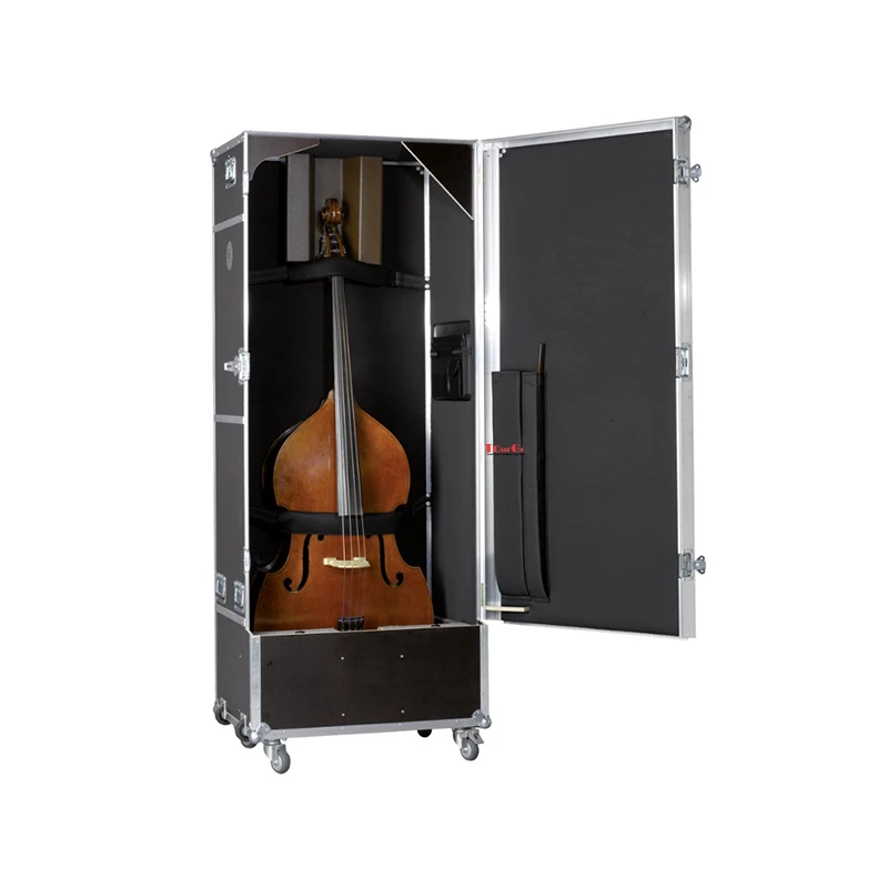 Flight Case For 1 Double-bass And Accessories