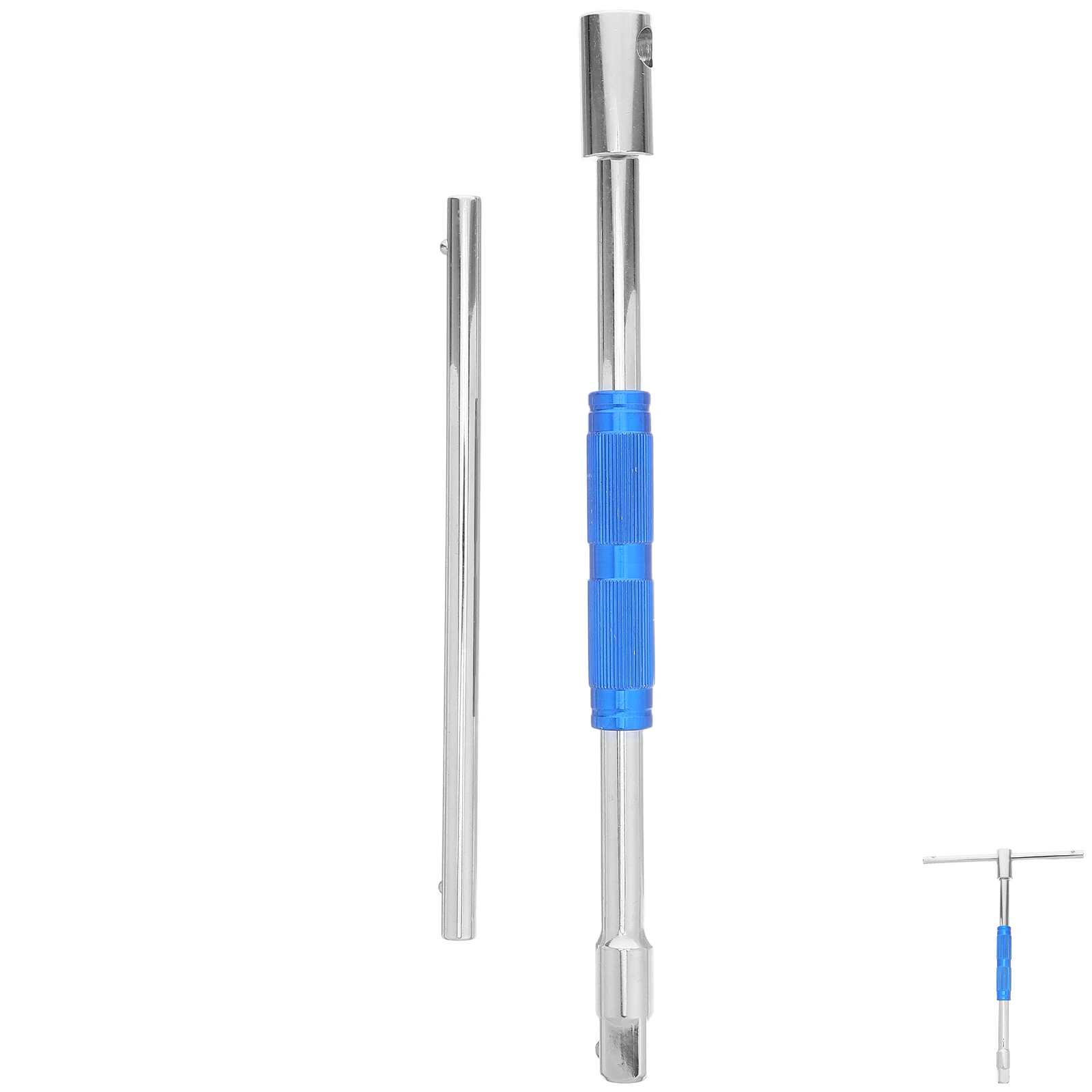 

T Handle Ratchet Adjustable Hexagonal Socket Wrench Metal Hex Key Wrench Car Motorcycle Electric Vehicle Repair Tool