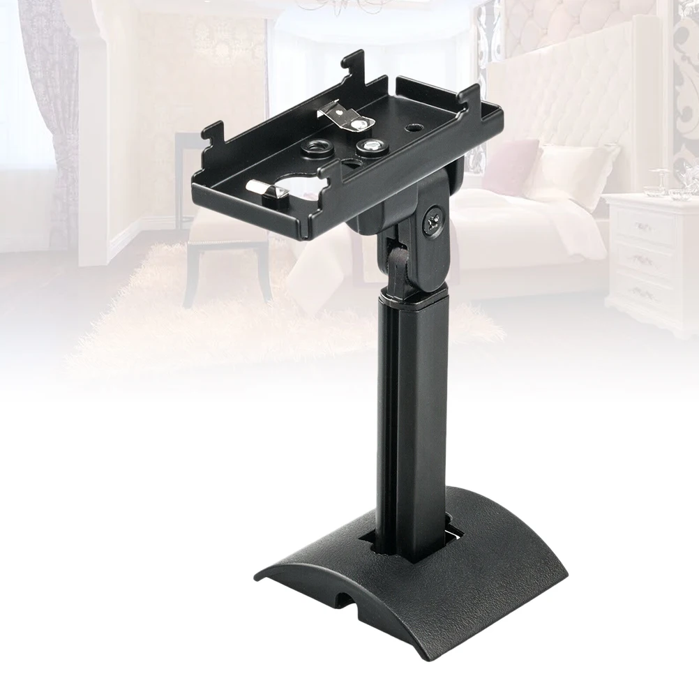 

Surround Sound Wall Mounted Audio Stand Mounting Brackets Adjustable Universal Speaker