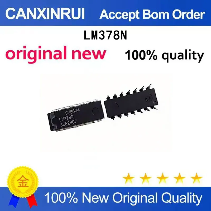 

(5-100 Pieces) Brand new original LM378N LM378 direct insertion DIP-14 spot chip IC