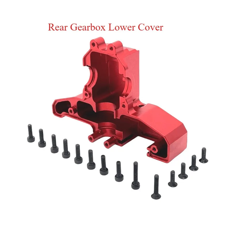 MJX Hyper Go 1/14 14211 14301 14302 14303 MetalRear GearBox الإسكان صندوق التروس قذيفة التفاضلية RC قطع غيار السيارات