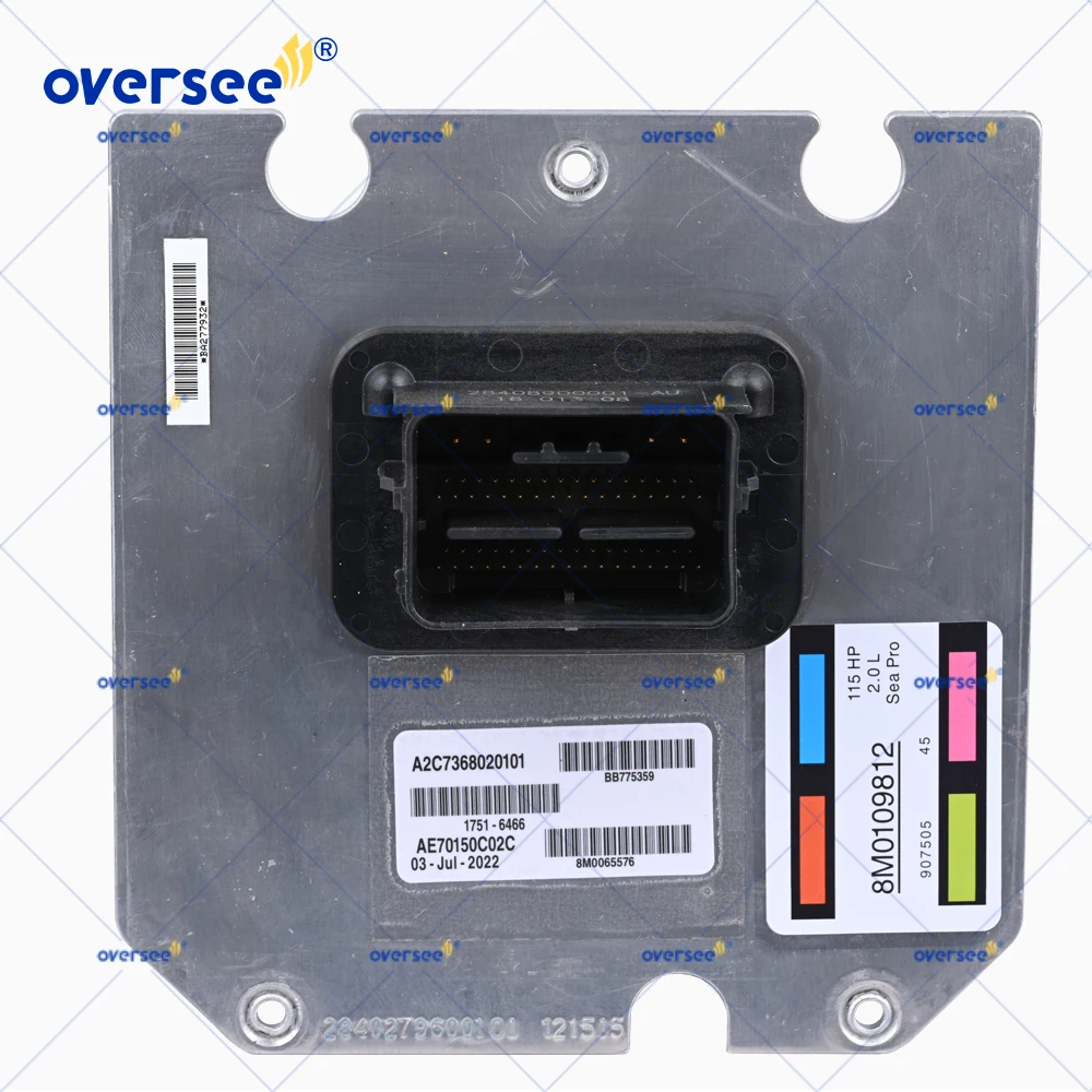 8M0109812 PCM ECM Control Module For Mercury 115HP 2.0L Sea Pro 8M0065578