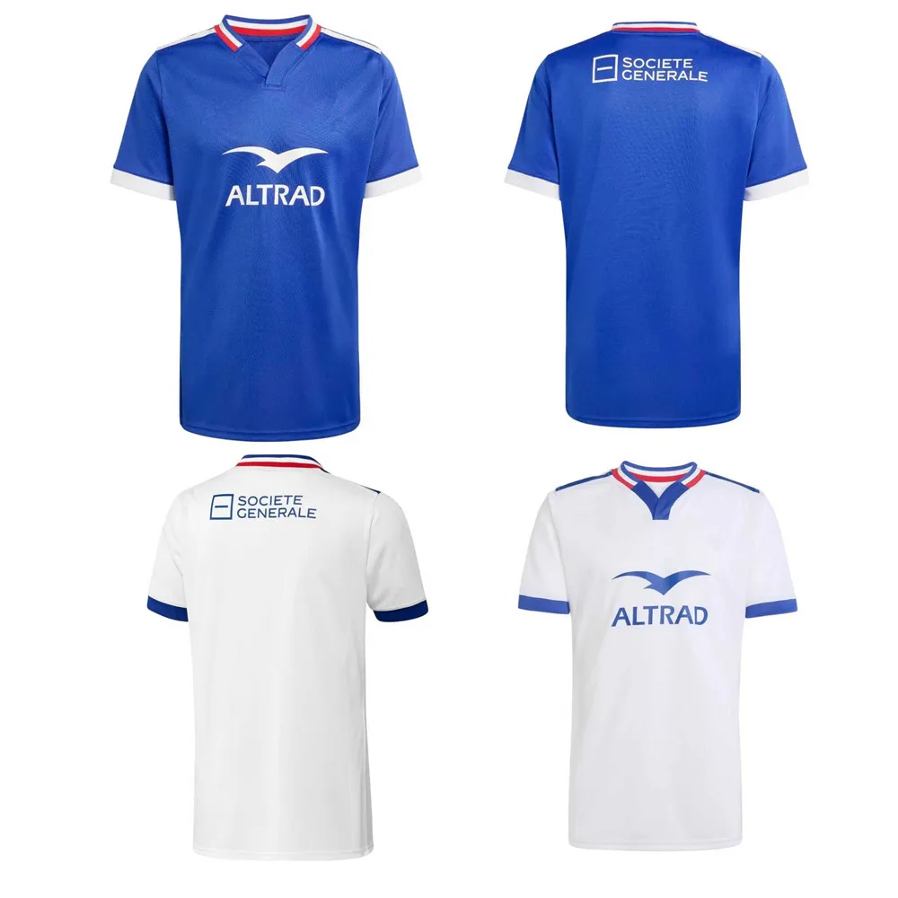 2026 Francia camiseta de rugby camisetas de local visitante Nuevo estilo camiseta de rugby TAMAÑO S-5XL