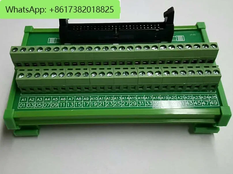 

Клеммный блок разветвителя станка, 50-жильная проводка