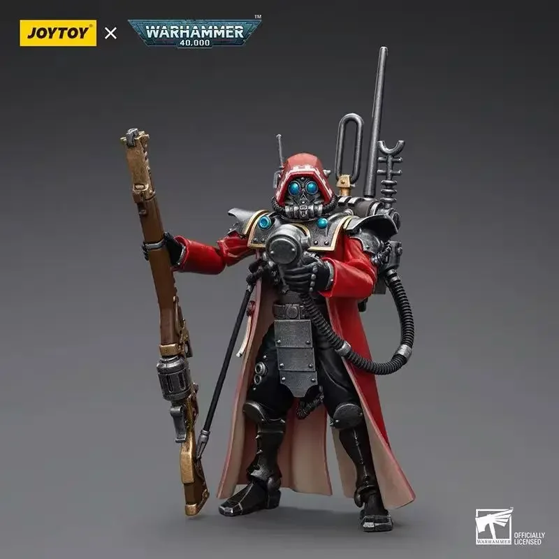 JOYTOY Figurka Akcji Warhammer 40K Adeptus Mechanicus Skitarii Ranger Anime Militarna Figurka Model Zabawki Lalka Prezent Dostępna Od Ręki