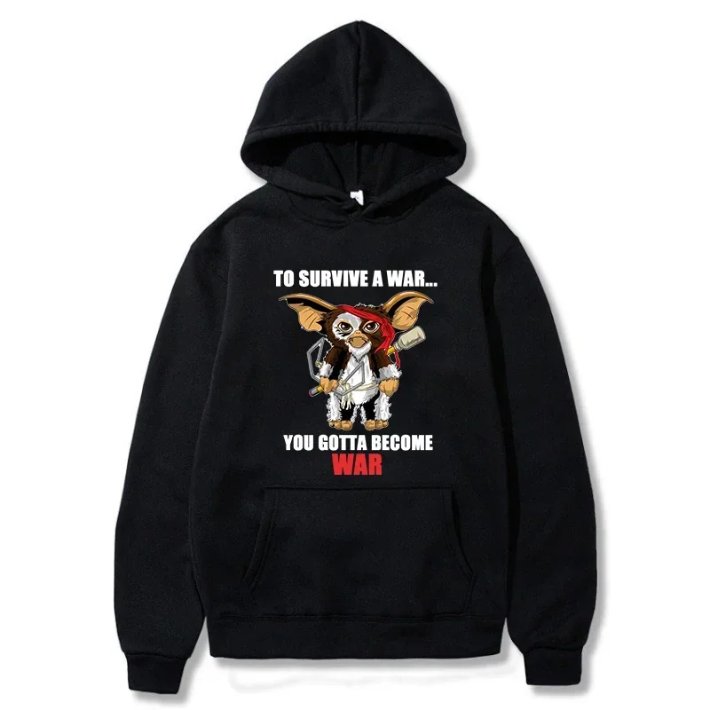 

New Spring and Autumn Printed Hoodie Gremlins Men's Anime Streetwear Comic Hoody Female Designer Clothes Pullover Women Lady Top
