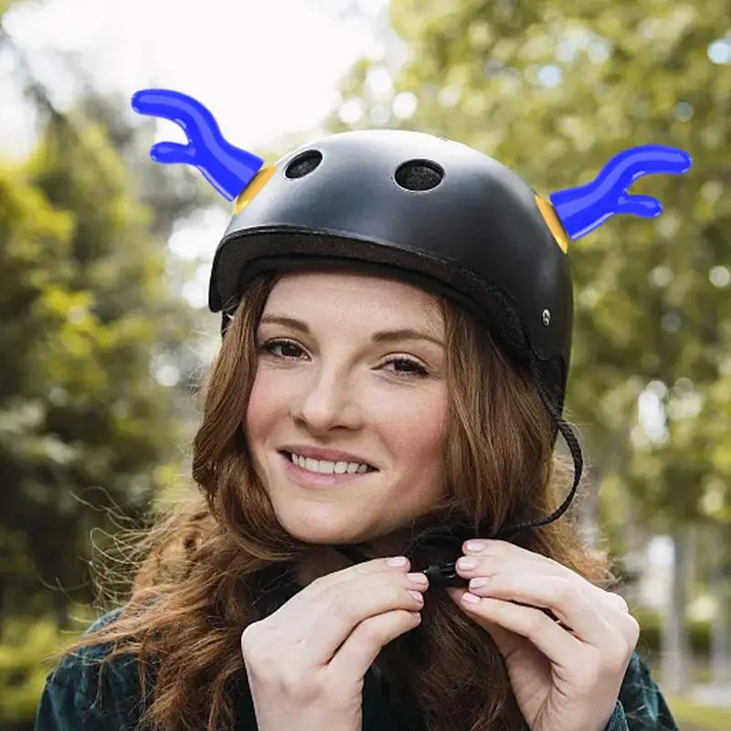 Antlers Headgear Suction Cup Cute Antlers Headgear Accessory Bicycle Motorcycle Smooth Surfaces Headgear Decor Headgear Antlers