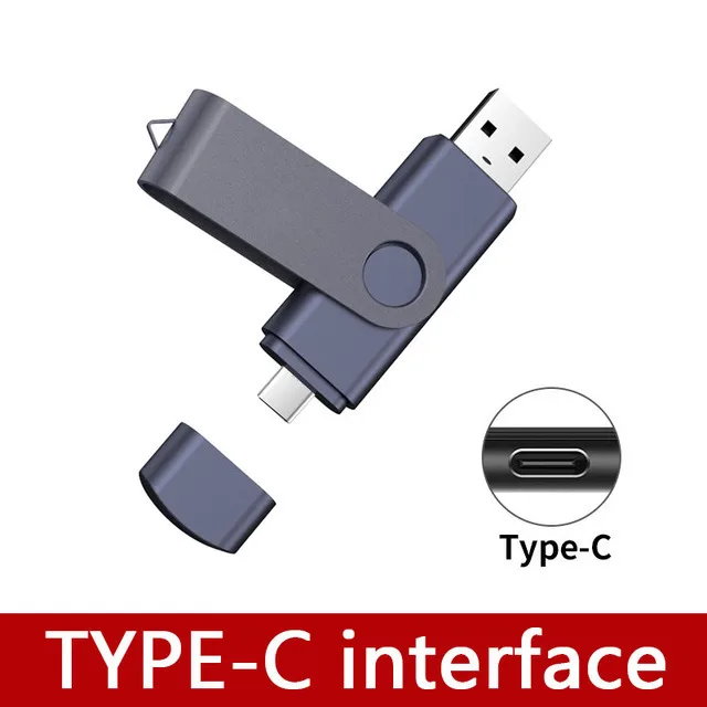 Портативный OTG USB 1 флеш-накопитель TB Type C / Micro Pen 2 ТБ Memory Stick 2,0 Pen512GB U Disk для ПК, ноутбука