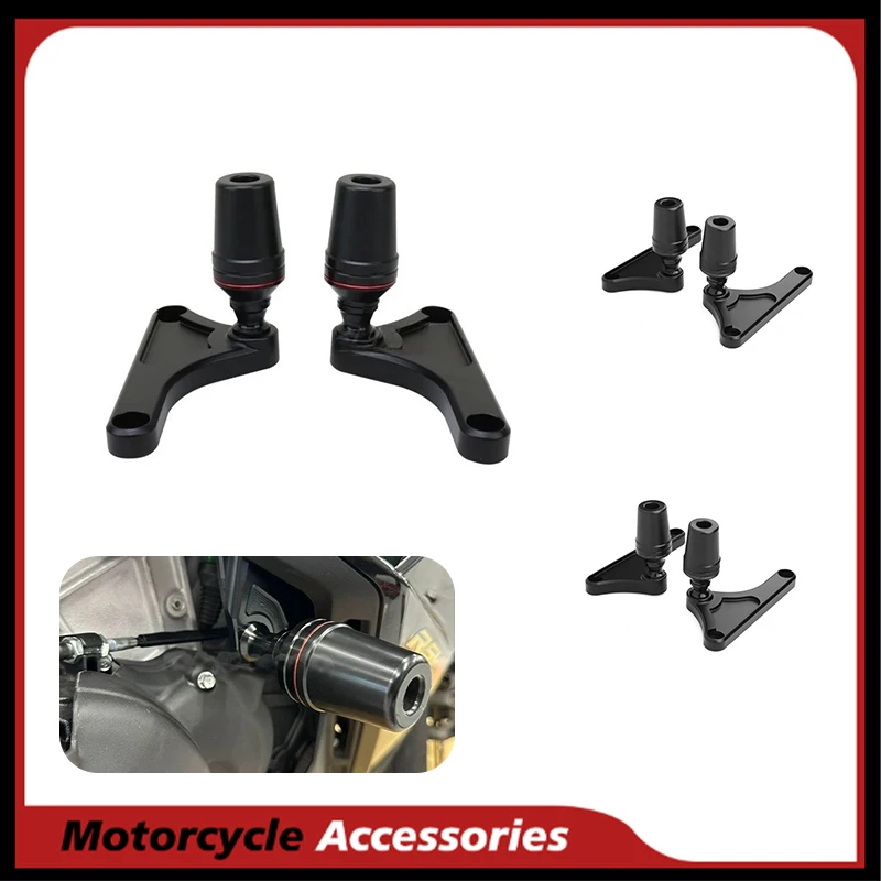 

For RSV4 RR RSV4 RF 2021 2022 2023 2024 2025 Motorcycle CNC Falling Protection Frame Slider Fairing Guard Crash Pad Protector