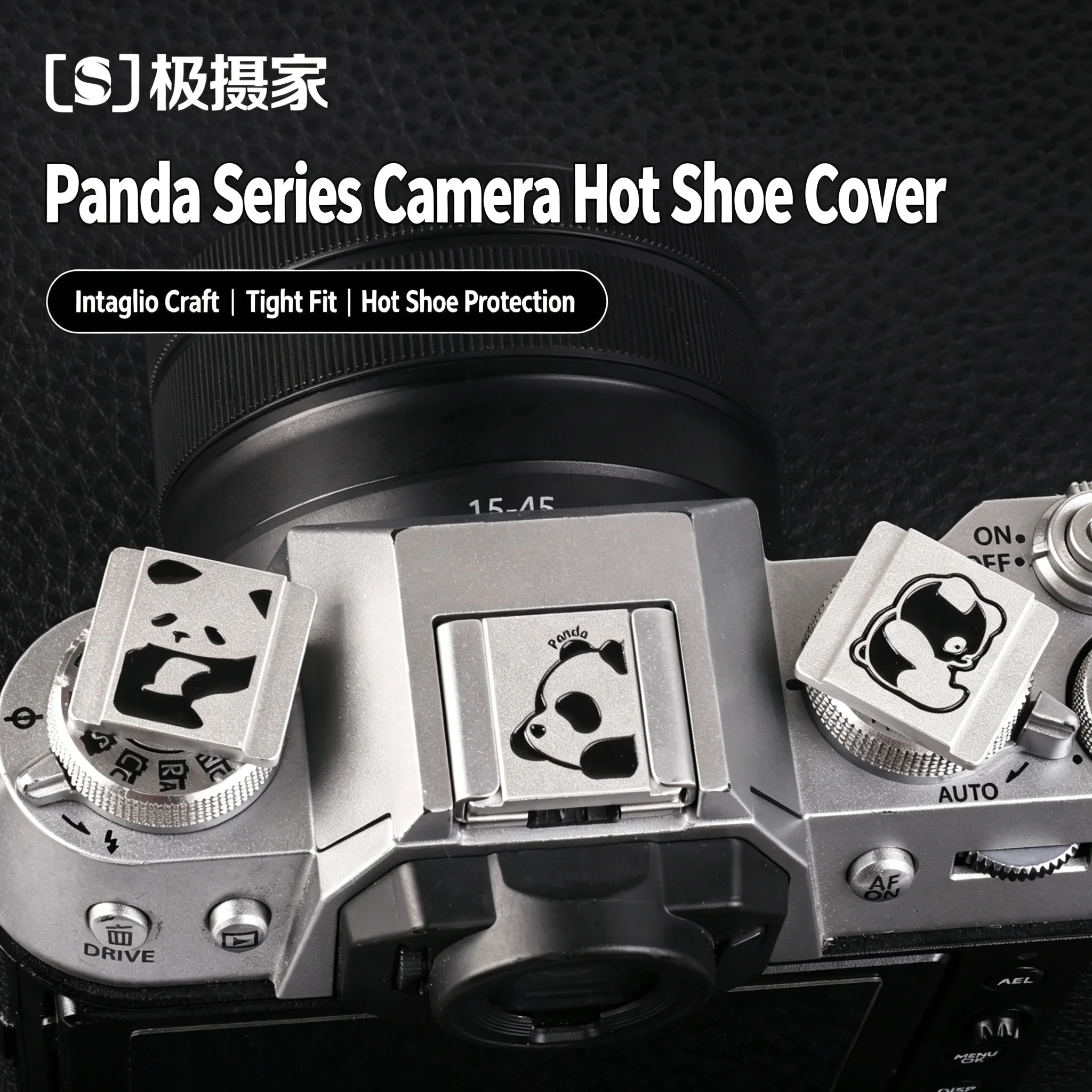 Lens Cap Vintage - ฝาครอบฮอตชูกล้องอะลูมิเนียมอัลลอยด์ ป้องกันรอยขีดข่วน ใช้ได้กับ Fuji XS20 XT50