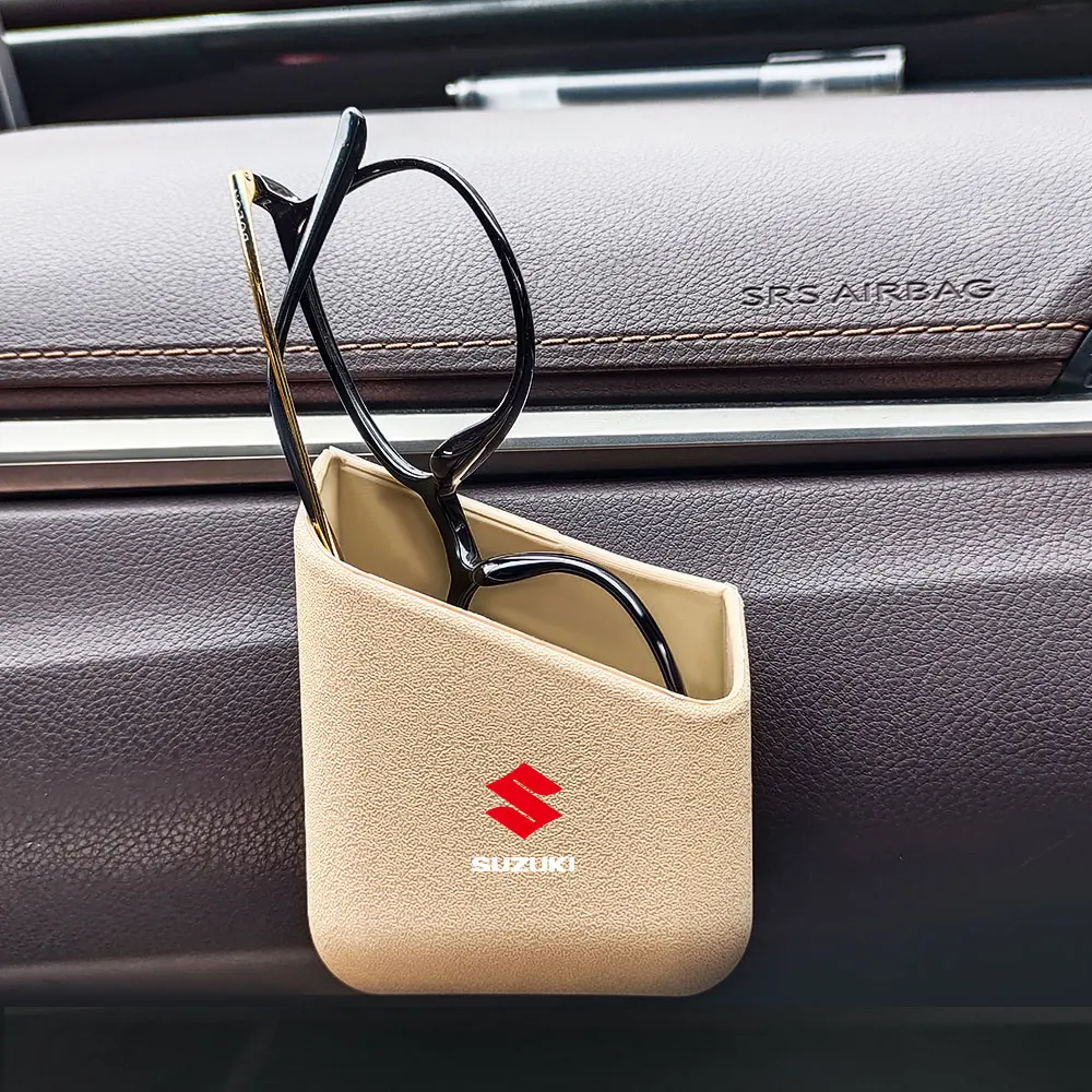 

2Pcs Car Interior Side Door Storage Box Stowing Tidying Hanging Holder For Suzuki S-cross Cross Spacia Kizashi Car Wheel hubcap
