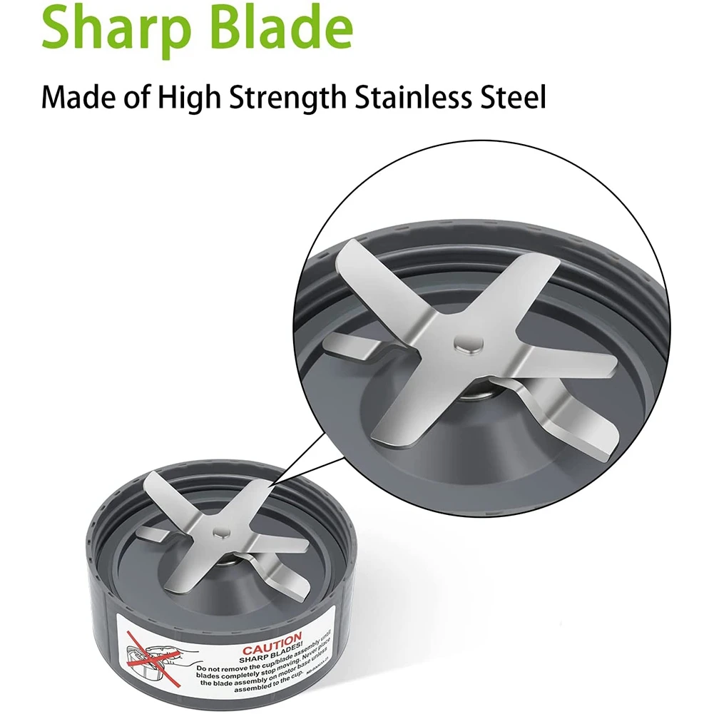 قطع غيار مناسبة لملحقات أكواب خلاط شفرة نوتري بوليت 600 وات 900 وات