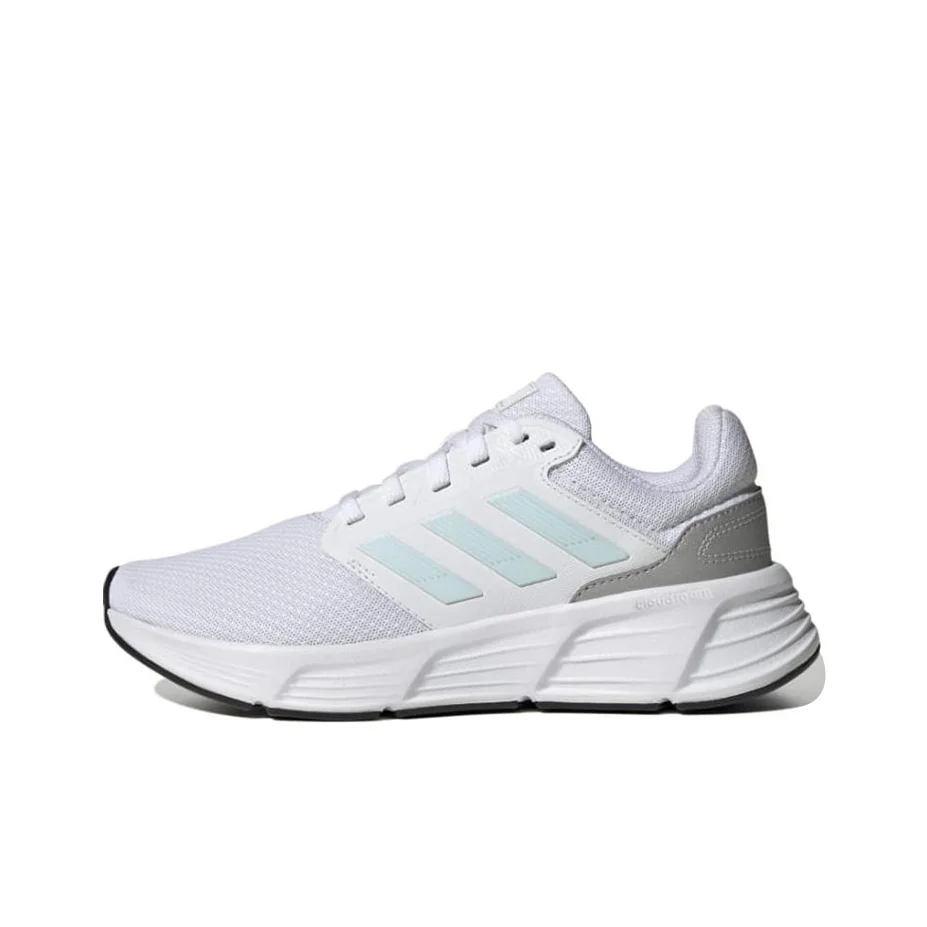 Adidas Galaxy 6 Abrasion Resistant Breathable Low top Training Running Shoes Women's White HP6646