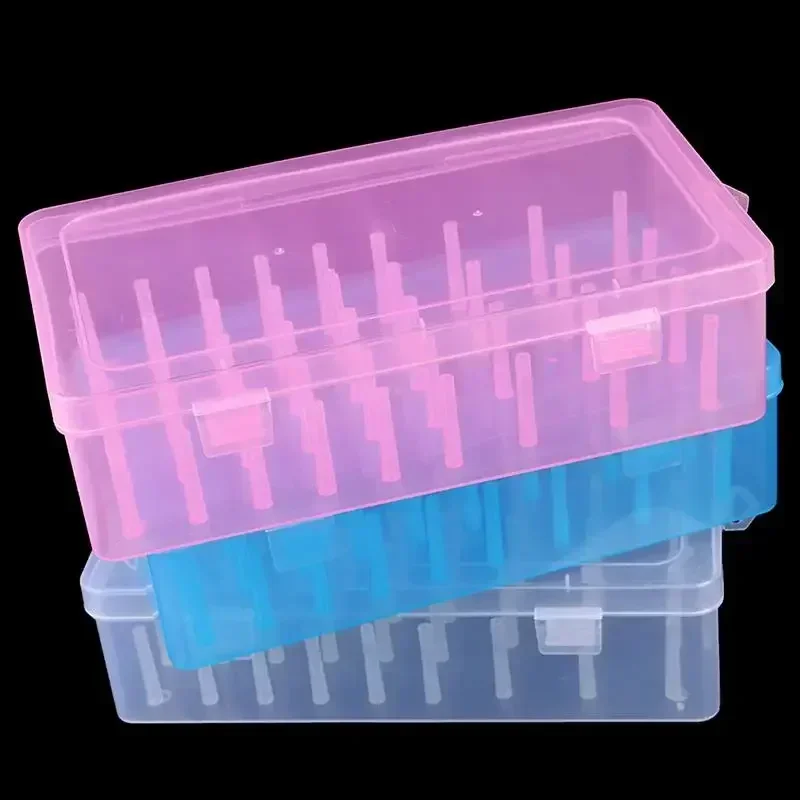 Sewing Thread Storage Box 42 Pieces Spools Bobbin Carrying Case Container Holder Craft Spool Organizing Case Sewing 24 Spools NE