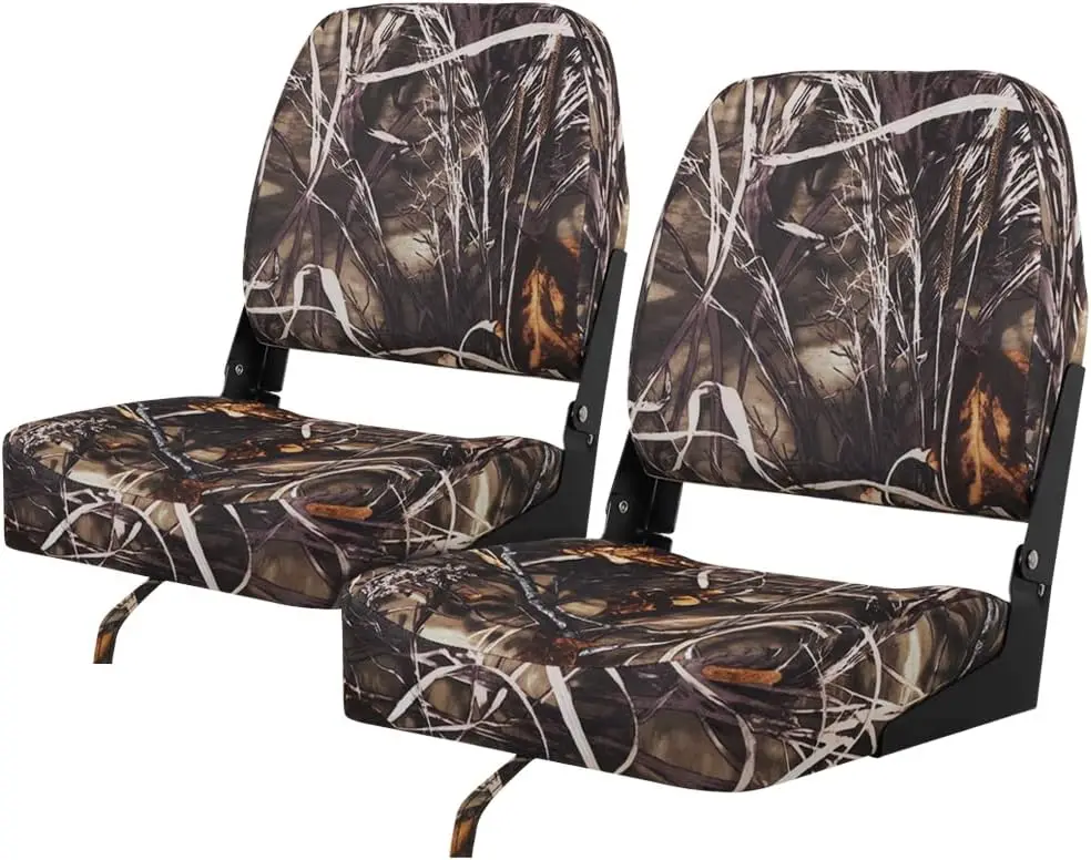 

Folding Boat Seats for Fishing, 2-Pack, Comfortable & Durable