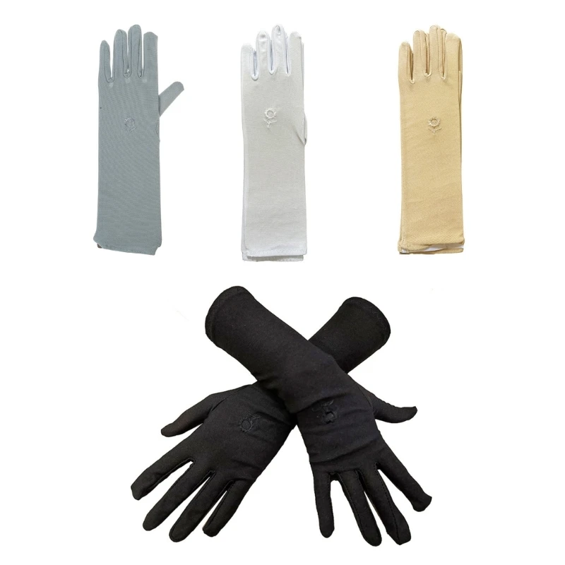 Arabian Gloves for Female Sun Protective Arm Covers Arm Sleeves Arab Gloves Islamic Accessories Arabian Women Handwear