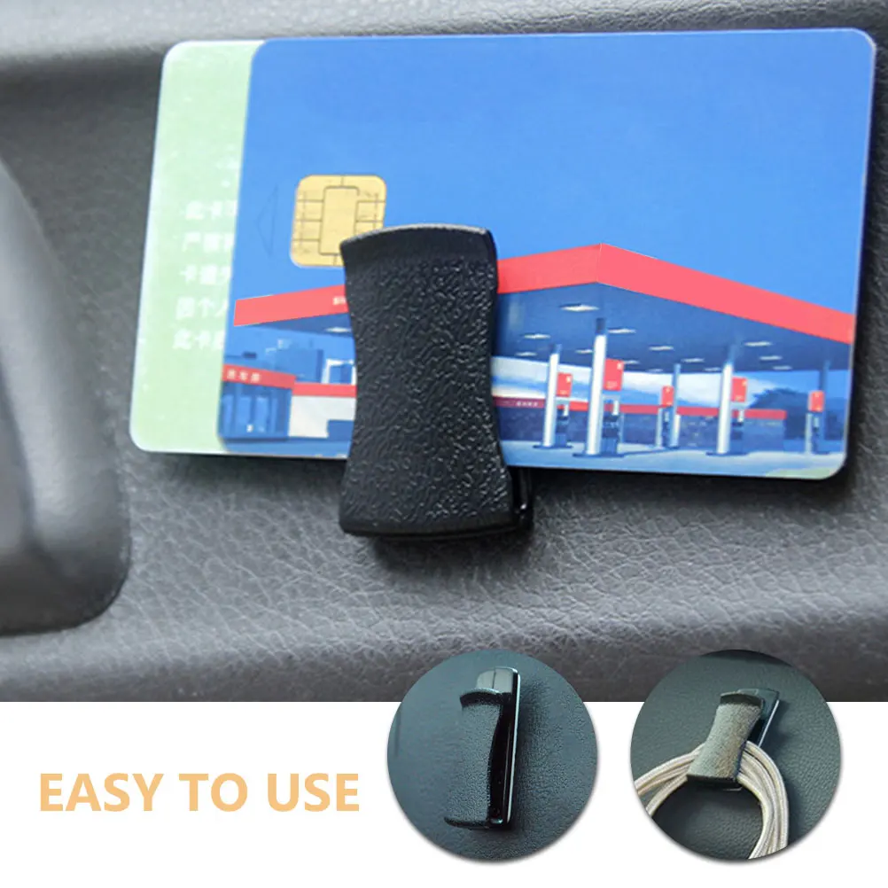 

Multifunction Card Holder Glasses Holders Permit Clip Sunglasses Eyeglass for Automotive Accessories