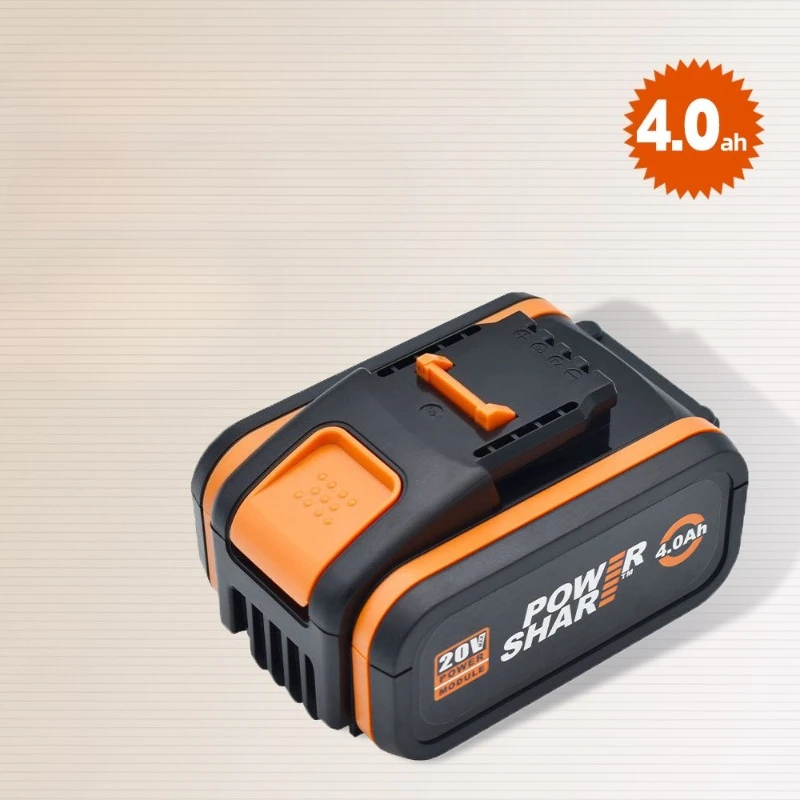 20V 4.0/6.0 Rechargeable Lithium Battery for Power Tools Suitable for Worx WA3553 35514 WA3551 WX390 Rechargeable Battery