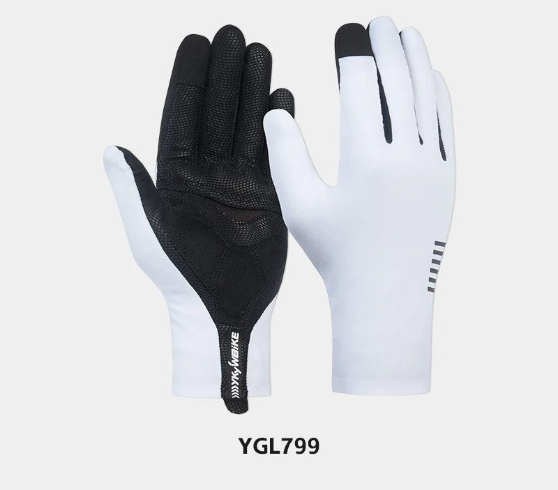 YKYWBIKE Fahrradhandschuhe Vollfinger MTB Fahrradhandschuhe Touchscreen Sporthandschuhe Fahrradhandschuhe Unisex Atmungsaktive stoßfeste Handschuhe – Detail 4