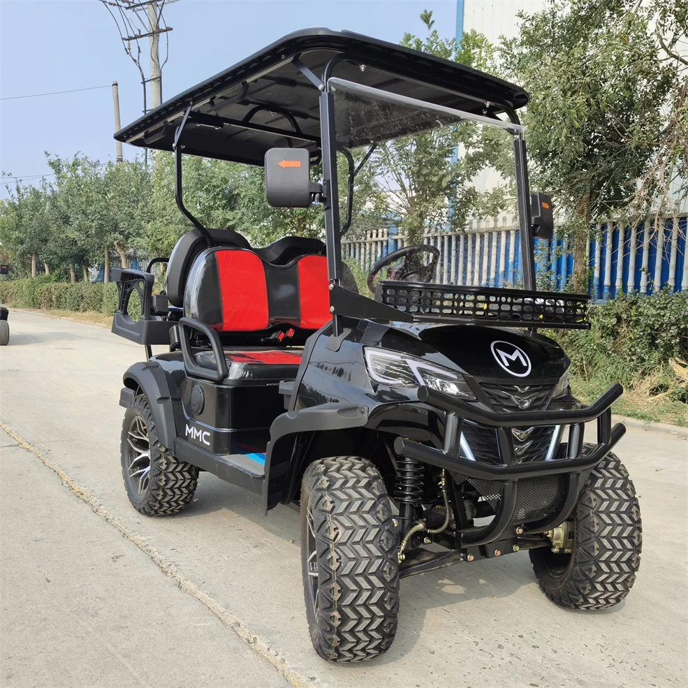 Factory Customize Good Price 48v 60v 72v Electric 5000w AC motor 4 person and 6 person Golf Cart