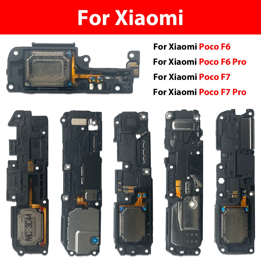 20Pcs, Loud Speaker Ringer For Xiaomi Poco C3 C40 C65 C71 C75 C85 F6 Pro F6 F7 Pro F7 Ultra X7 Pro 5G Ringer Buzzer Flex