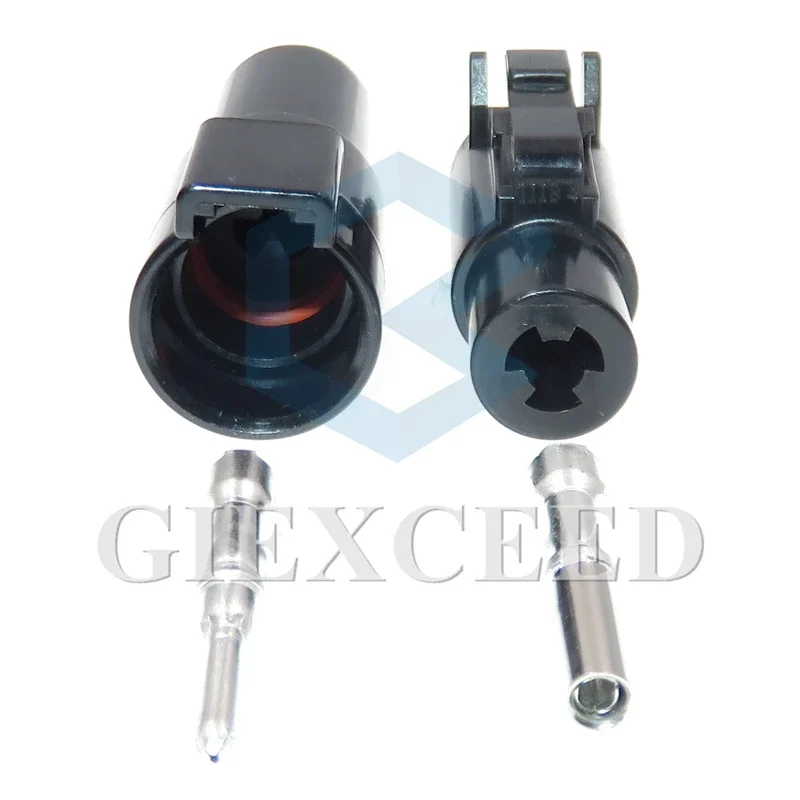 

1 Pin 2.3 Series AC Assembly Waterproof Socket With Terminal DTHD04-1-12P DTHD06-1-12S Automotive Sealed Cable Haness Connector