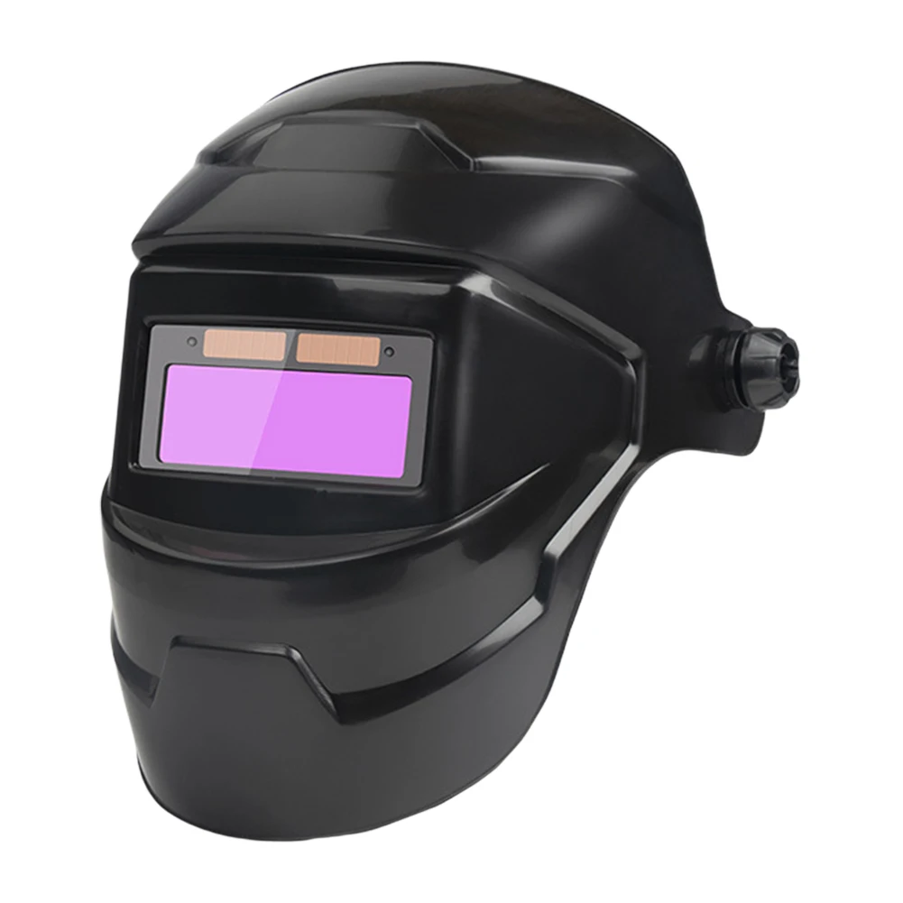 Soldering Mask Auto Darkening Solar Power Welding Mask Automatic Variable Light Large View Welding Helmet for Arc Weld Grind Cut