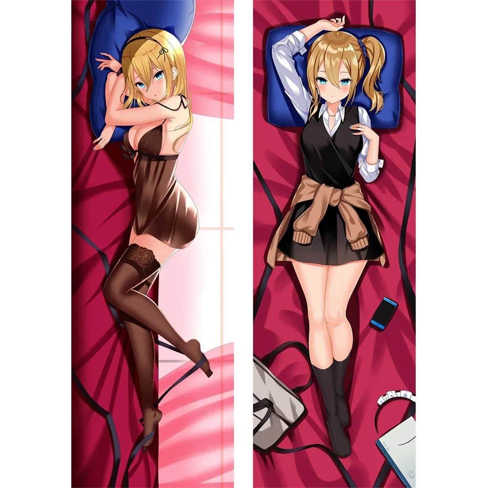 Anime Hayasaka Ai Hugging Body Pillow Cover HD Two-Sides Printed Long Pillowcase Home Decor 6 Sizes