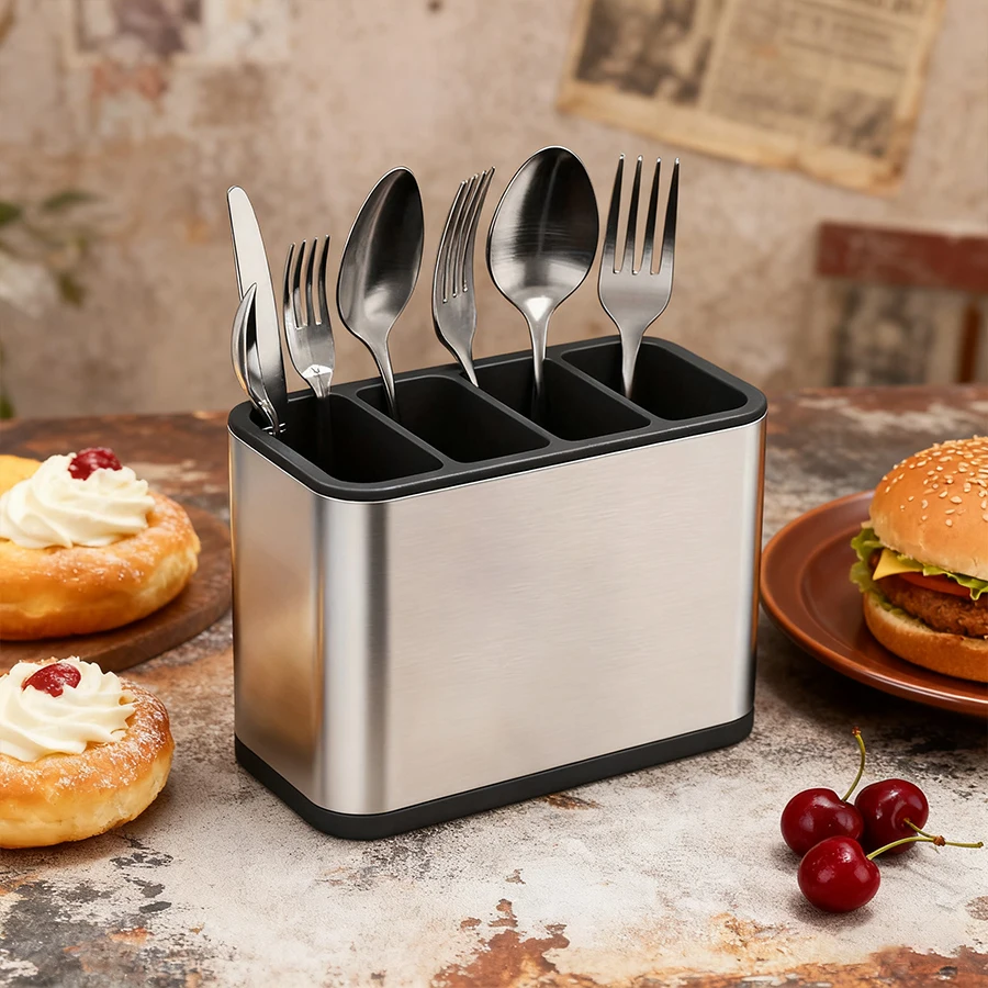 

Kitchen Tableware Storage Rack - Finished Kitchen Knife, Chopsticks, Knives, Forks, Spoons and Kitchen Tool Caddy