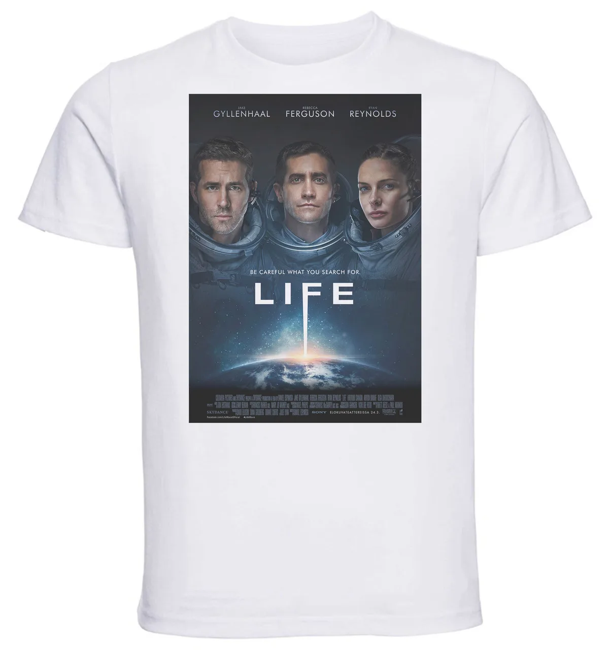 

T-shirt Unisex - White - Life Playbill