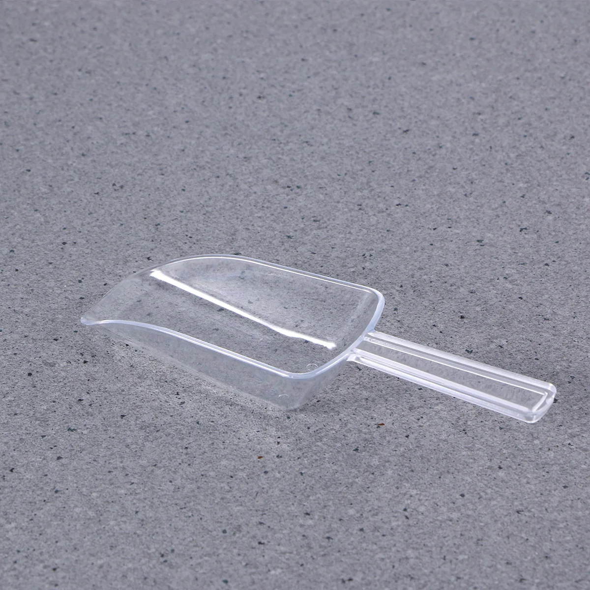

15Pcs Clear Mini Plastic Scoops Safe Food Shovel for Candy Flour Protein Powders Coffee Clear Scoops