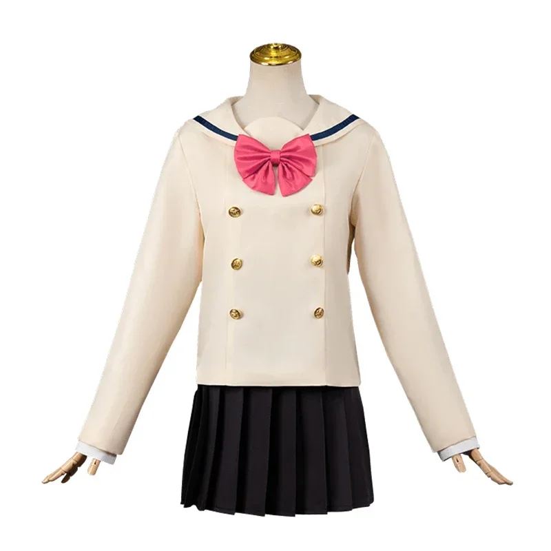 Kita Ikuyo Cosplay Bocchi The Rock Cosplay Kita Ikuyo Costume JK School Uniform Women Clothes Wig Suit Halloween Party Costume Y