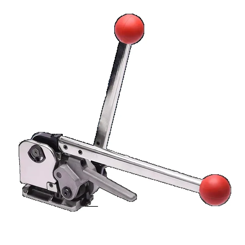 

Heavy Duty GD35 Manual Sealless Combination Strapping Tool Kit for 12-19mm Steel Strap Banding - Manual Strapping Tool Kit