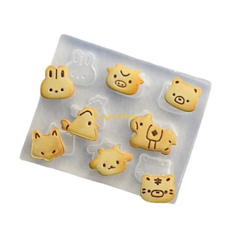 M4YF اليابانية مستوحاة من قوالب ملفات تعريف الارتباط السيليكون القوي مع تصاميم الحيوانات الممتعة #3