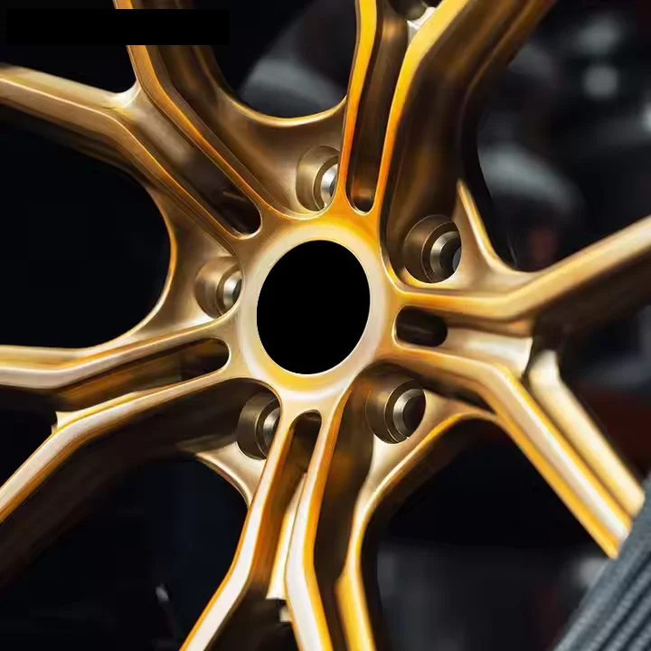 Rueda de fibra de carbono forjada personalizada 5x120 5x114,3 5x130 para C8 Mercedes AMG 18 19 20 21 pulgadas barril de carbono completo