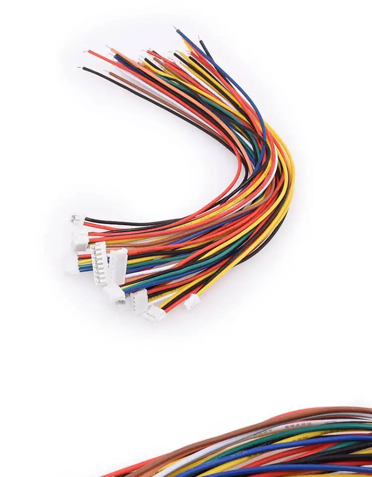 5/10 Stück ZH1.5MM Steckverbinderkabel 2/3/4/5/6/7/8/9/10P Einzel-/Doppelkopf Elektronischer Anschluss 10CM – Detail 4