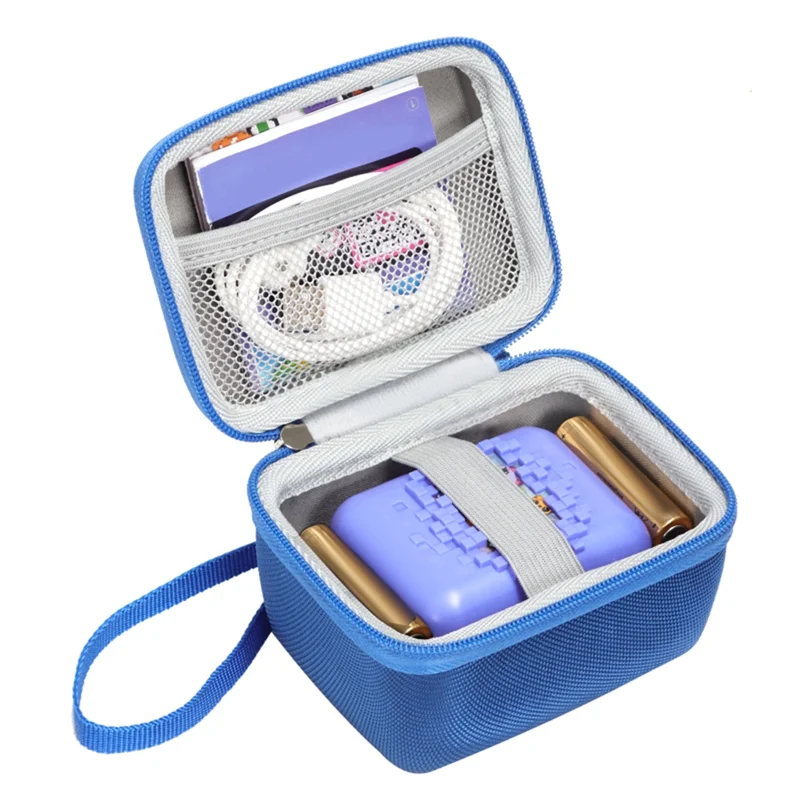BAAY حقيبة حمل لـ Bitzee Digital Pet Protective Case المحمولة الظاهري الإلكترونية لعبة الحيوانات الأليفة وحدة التحكم حقيبة التخزين مع حزام
