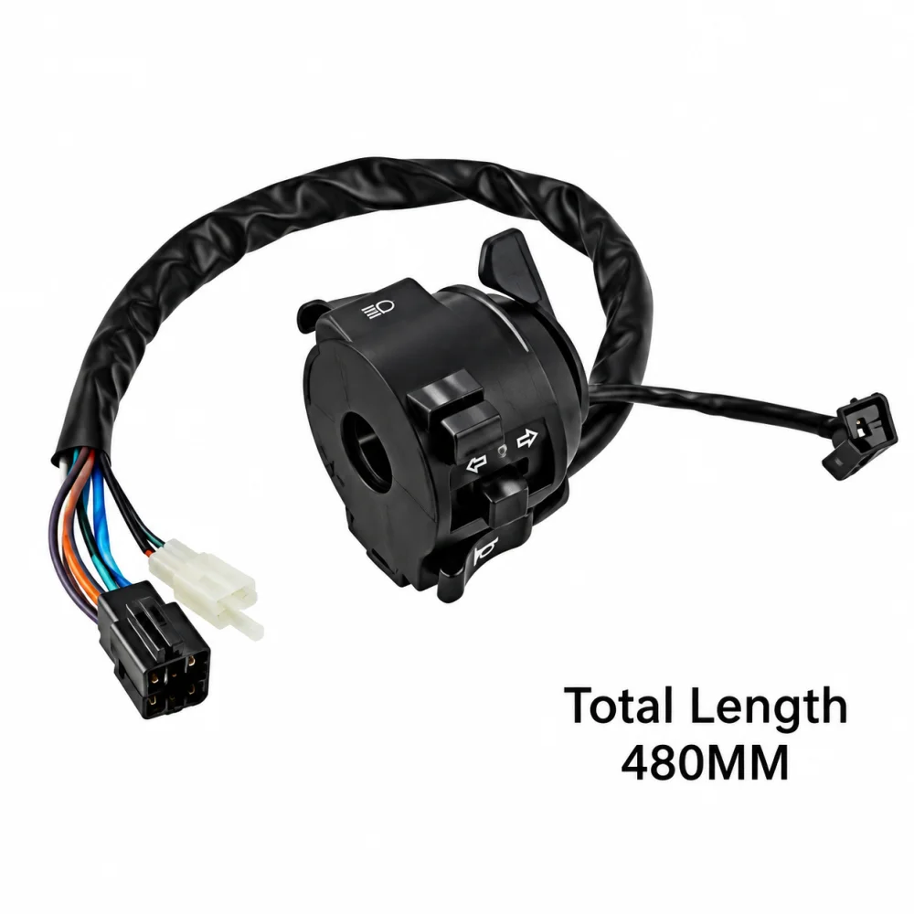 For CBX250 TWISTER 2006 EM DIANTE Motorcycle Handlebar Switch Assembly Hand Control Motorbikes Parts Off-Road Pit Dirt Bikes