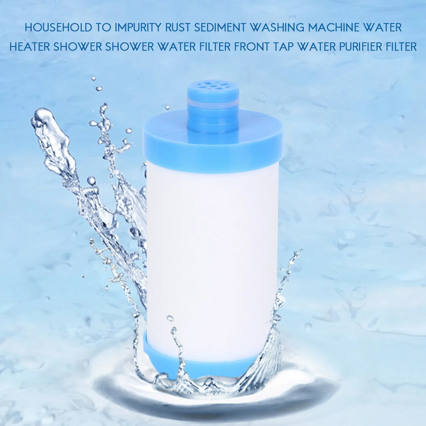 ABQR Household to Impurity Rust Sediment Washing Machine Water Heater Shower Shower Water Filter Front Tap Water Purifier Filter