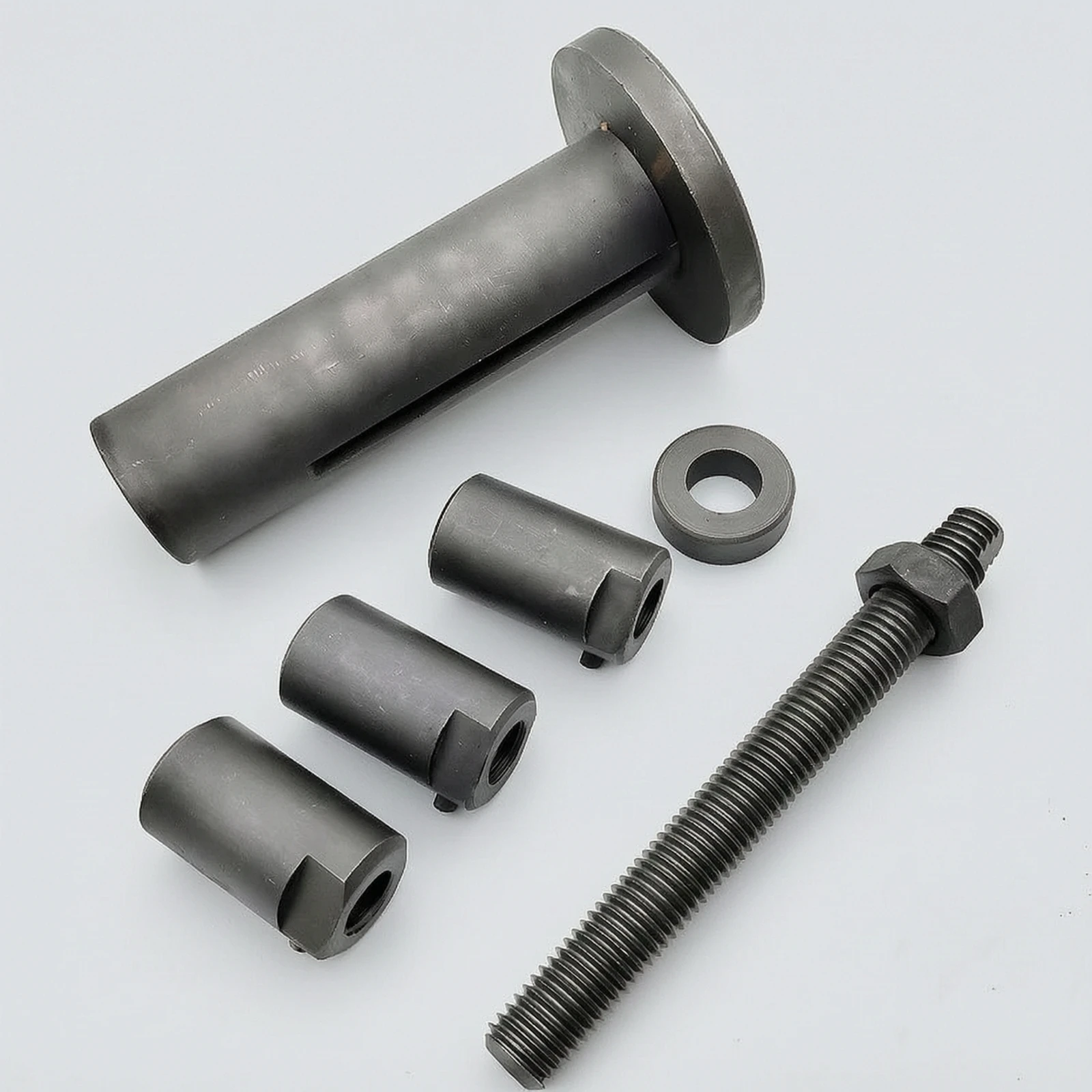 Crankshaft Installation Tool Compact Crankshaft Installer with Adapters Damper Installer Kit Accurate High-Strength