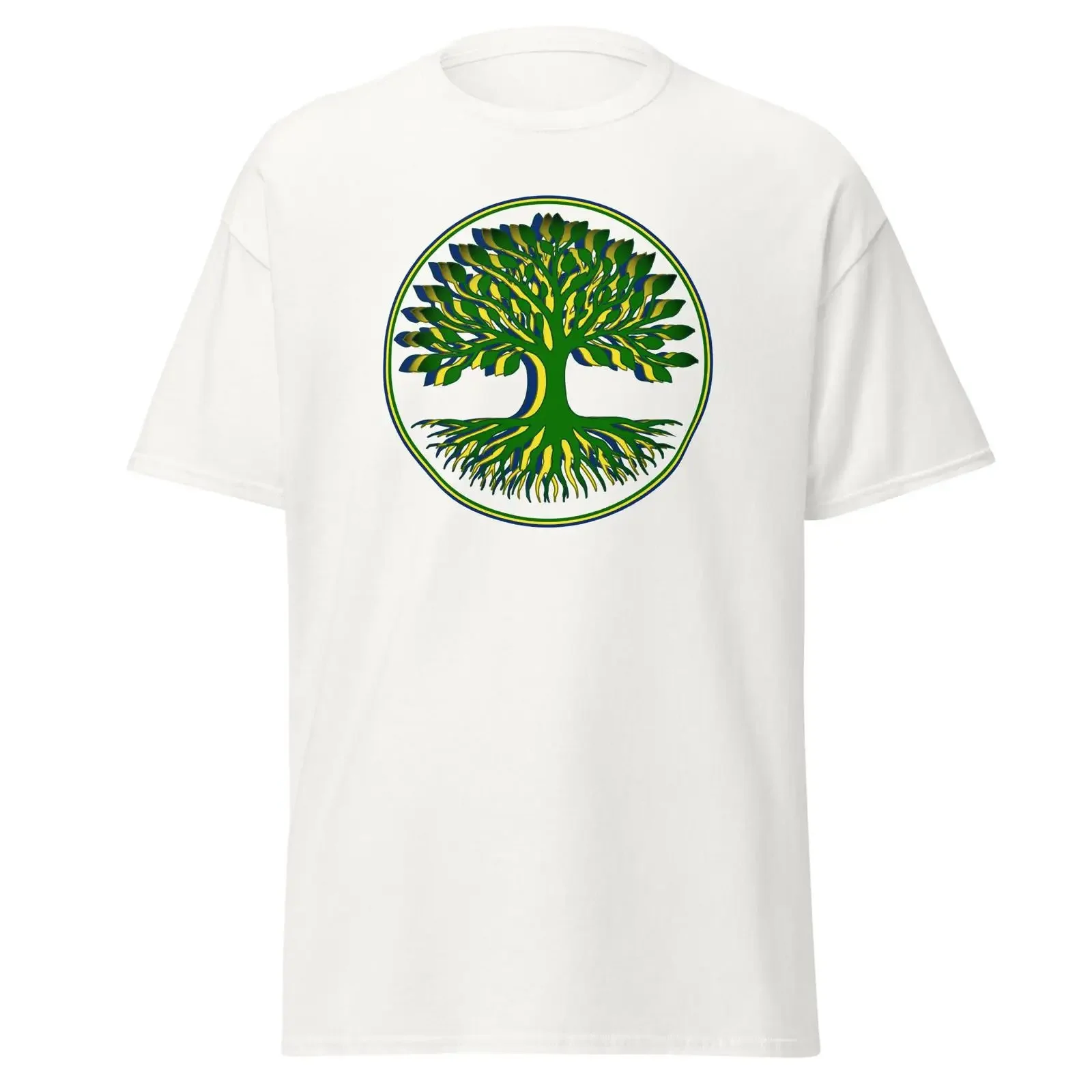 Tree of Life Sacred Geometry T Shirt Spiritual Streetwear Cotton Cosmic Consciousness Design vintage Washed streetwear fashion