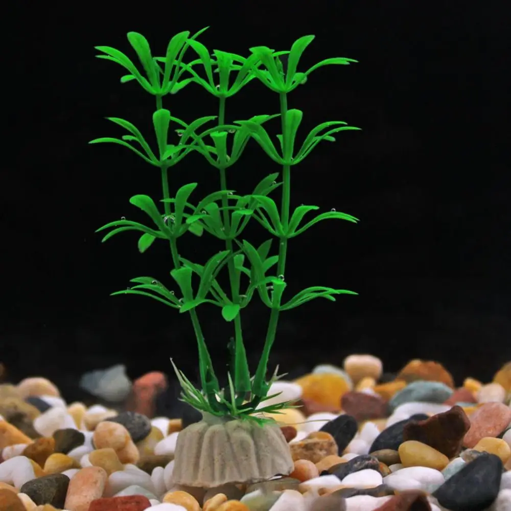 

Decorative Artificial Underwater Plants Simulation Lifelike Fish Tank Seaweed Plastic 10cm Fake Water Plant Fish Tank